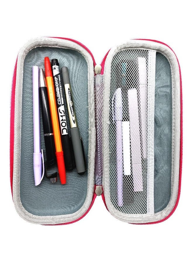 JUGTE Pencil Case 3D Cover Pencil Pouch Bag Compass School Pouch Organizer for Students Kids Premium Stylish Pen Holder Pouch Stationery Box for Boys and Gifts for Kids (Pencil Pouch Princess) - Image 2